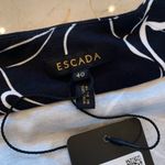 Escada NWT $1295 Wrap Dress Sz 40 Dvinara Style Black Photo 1