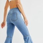 Free People Just Float On Super Flare High Rise Jeans Vintage Blue Light Wash Photo 1