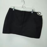 ZARA  Black RHINESTONE MINI SKIRT Size XXL Photo 5