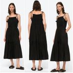 Sea New York black smocked dress Photo 3