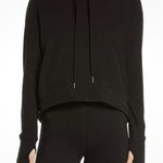 Sweaty Betty  Harmonise Luxe Boxy Fit Fleece Sweatshirt Black Size XS in Black Photo 0