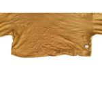 Vuori  Womens Sundown Long Sleeve Tee Medium Dark Golden Athleisure Minimalist Photo 5