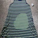 Time & Tru women’s medium sleeveless striped shirt dress NWT Photo 1