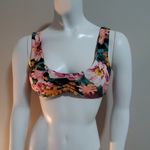 Tori Praver Swimwear  Seafoam Floral Bikini Top (S) Photo 3