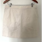 Everlane  Canvas Stamp Cotton Pockets Mini Skirt Cream Bone Minimalist Durable 10 Photo 2