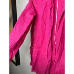 EUDON CHOI Collective Hot Pink Oversized Side Cutout Ring Blazer Coat Size 0 Photo 8