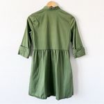 Tuckernuck  Royal Button Down Mini Shirt Dress in Green Photo 5