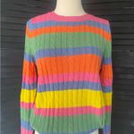 st. john's bay  Multicolor Striped Sweater Photo 0