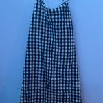 American Eagle Black And White Plad  Dress Photo 0