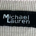 Michael Lauren  lightweight oversized ribbed thumb holes light pink shirt Photo 3