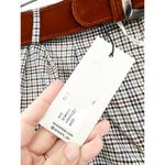 Cara Cara Soho Pants in Hannon Plaid Turtledove Tweed 14 NEW Brown Photo 4