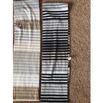 Old Navy  Lot Bundle of 2 Neutral Striped Fleece Infinity Scarves Neck Warmer Photo 6