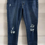 Levi's 1144 711 Skinny Jeans 31 (33x29.5) Mid Rise Distressed Stretch Photo 0