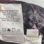 Coldwater Creek Jacket Women L Boho Plush Velvet Devore Funky Plush Quilt art Photo 5