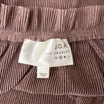 J.O.A. Shirt Womens Small Pink Pleated Off Shoulder Ruffle Party Going Out Date Photo 6