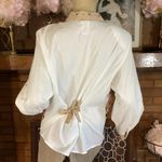 BOBBIE BROOKS WOMAN VINTAGE 1990'S BEIGE & PINK FLORAL PRINT BUTTON DOWN (14) Photo 5