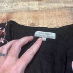 World Market Wmns Black Embroidered Boho Flowy Festival Tunic Mini Dress Sz L/XL Size L Photo 3