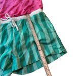 Tipsy Elves  Watermelon Romper Size S Pink Green Striped Drawstring Shorts in EUC Photo 7