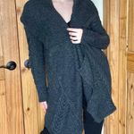 Vince  Chunky Wool Knit Oversized Open Cardigan Sweater Medium Photo 2