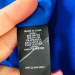 Vince Camuto  Emperor Blue Rough & Refined Vegan Leather Blazer Jacket Photo 4