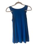 Boston Proper  Y2k Women's Size‎ XS Blue Beaded Jeweled Babydoll Going Out Top Photo 6