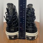 Converse All Star Chuck Taylor Black Punk HiTop Leather NWOT Sneakers -7 Photo 8