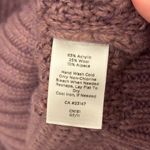 Talbots  Wool Knit Sweater Size Medium Wool Alpaca Blend Turtleneck Cowl Chunky Photo 8