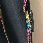 Palm Angels  Black Rainbow Stitch Long sleeve Top(Size XS) Photo 7