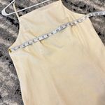 Abercrombie & Fitch Beige Linen Dress Lined Size Large Tall LT Ivory Cream Photo 11