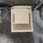 Old Navy  Chambray Denim Blue Tiered Skirt Size Small Chambray Skirt Photo 7