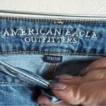 American Eagle AEO Tomgirl Heavily Distressed Denim Jeans Photo 6