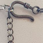 Handmade Silver Tone Wire Rose Quartz & Garnet Chip Sterling Silver Hook Choker Red Photo 5