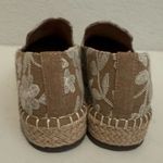 Joie  Cara-BF Beige and White Floral Embroidered Espadrille Slip-Ons Size 6.5 Photo 7