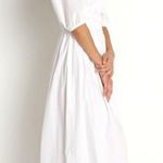 Faithfull the Brand Harmonita Midi Dress White Poplin, size XS Photo 2