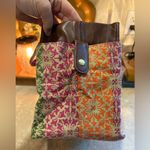 Tommy Hilfiger  Colorful Fabric And Faux Leather Satchel Handbag Shoulder Bag NWT Photo 7