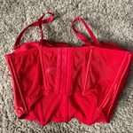 Victoria's Secret Red Bustier Corset Photo 1