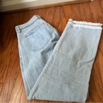 Loft  Women's Light Blue Straight Leg Jeans Photo 1