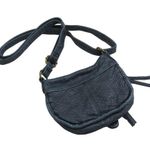 Mudd Y2k Blue Leather Mini Bag Crossbody Bag Photo 2