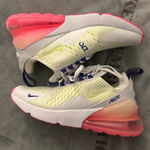 Nike  Air Max 270 White Pink Blast Volt Photo 0