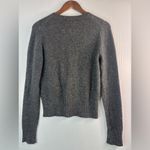 J.Crew  S Sparkle Soft Merino Wool Alpaca Blend Gray Crew Neck Pullover Sweater Photo 1