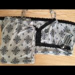 Harvé Benard New Women’s 2pc Harve Benard Pajama Set Gray Black Stretchy Size 3X Only Left Photo 3