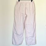 Victoria's Secret  Pink and White Striped Pajama Lounge Pants - Size: Medium Photo 6