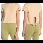 Material Girl cut out back crop top Photo 5