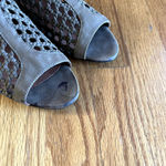 Sundance  Delphia Back zip Sandals Green Sz‎ 37 6.5/7 Summer Festival Photo 9