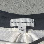 White + Warren Color block High/Low Longsleeve Shirt Size XS Photo 7