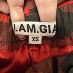 I am gia I.AM.GIA Pit Viper High Waisted Camo Cargo Joggers Pants Womens XS Red Orange Photo 4