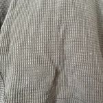 T. LA Waffle Knit Flutter Bottom Edge Long Sleeve Top Photo 4