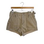 Free People  Gunner High Rise Olive Green Shorts Size 8 Photo 1