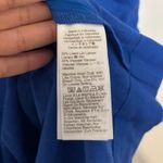 NWT J.Crew Linen Blended Sleeveless Mini Dress In Bright Grotto Size 0 Blue Photo 4