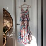 Yumi Kim  Kaia Maxi Dress Kingston Garden Ivory Floral Size 4 Cocktail Party Photo 1